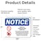 Signmission This Is A Tobacco Free Campus Sign, Vinyl Decal, 10in W x 7in L, 2PK OS-2PACK-NS-D-710-L-18627 - alternate 2